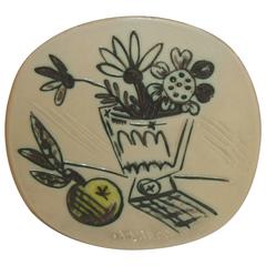 Pablo Picasso "Bouquet a la pomme" Ceramic Plate