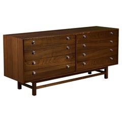Walnut Eight Drawer Dresser