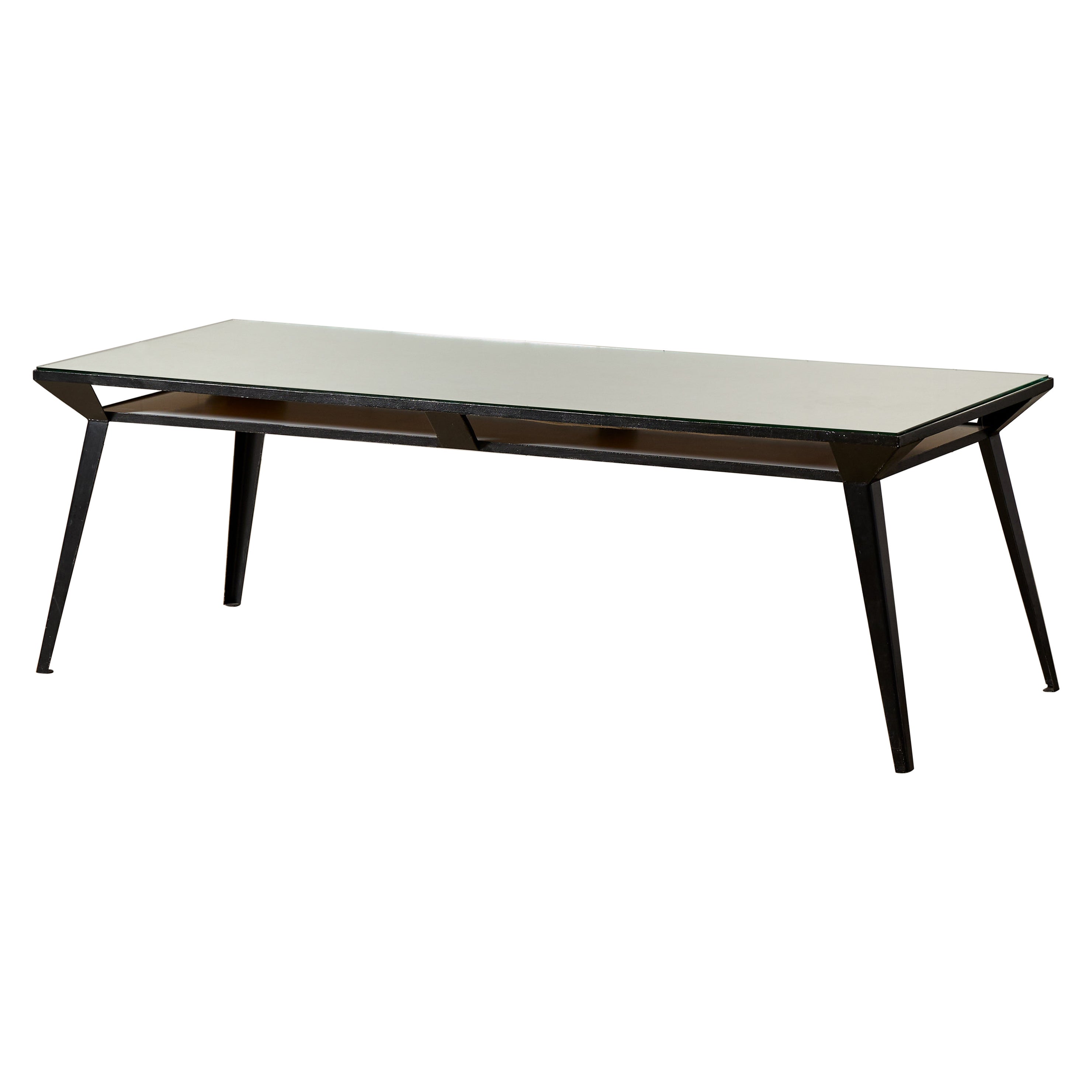 Unique Swedish dining table, 1950s For Sale