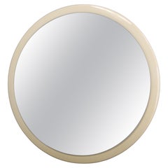 1970s Round Mirror , Italy
