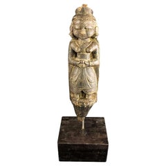 Madera India Tallada de  Diosa Shakti, Ca. Siglos VIII-XII