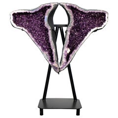 64-Inch Tall Amethyst Butterfly Wings Geode