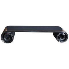 20th Century Oriental Scroll Table