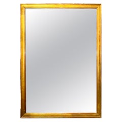Antique French Transitional Giltwood Mirror