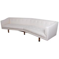 Angled Sofa by Edward Wormley for Dunbar 5