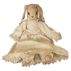 Vintage Handmade Bunny Rabbit Doll