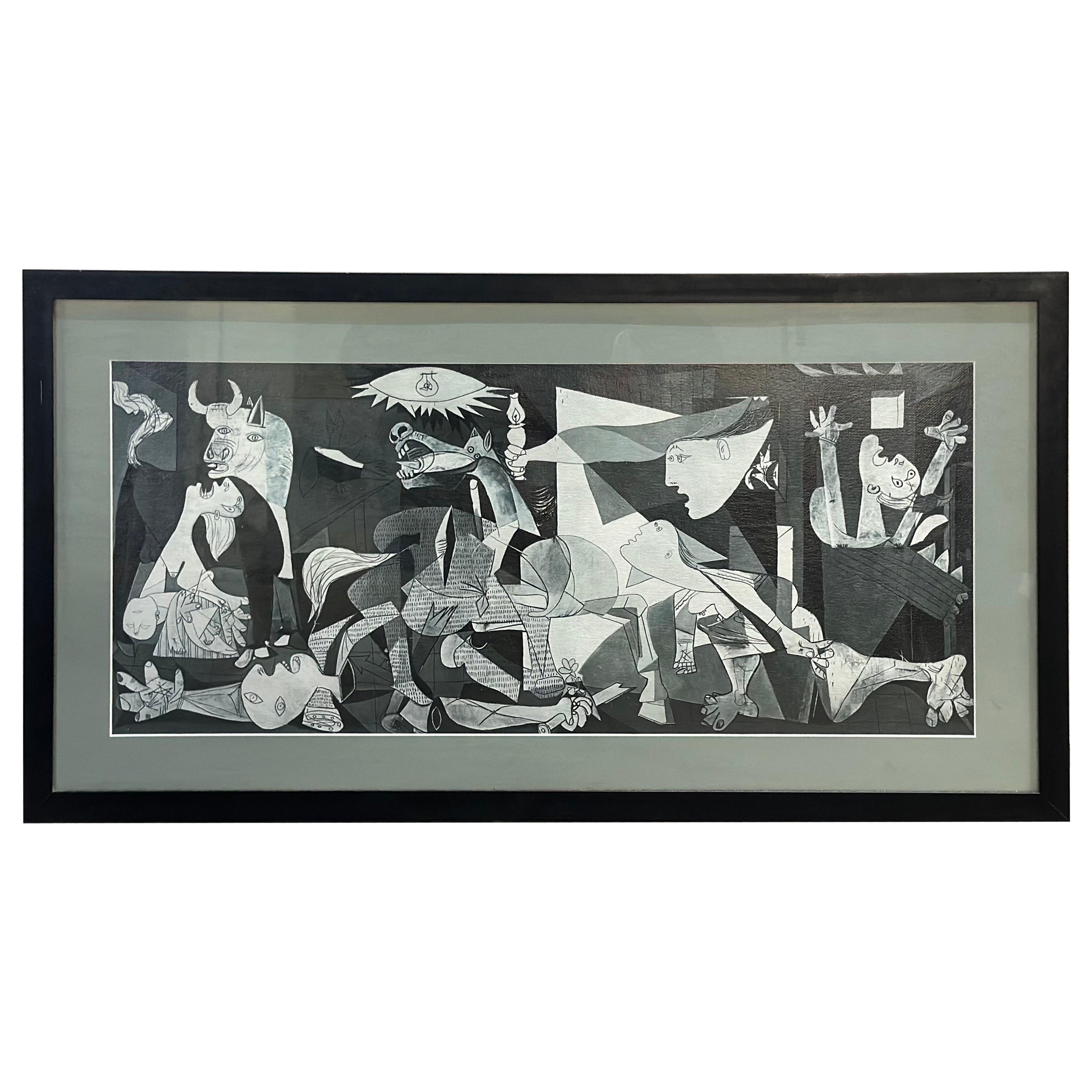 Stampa incorniciata di Guernica di Pablo Picasso