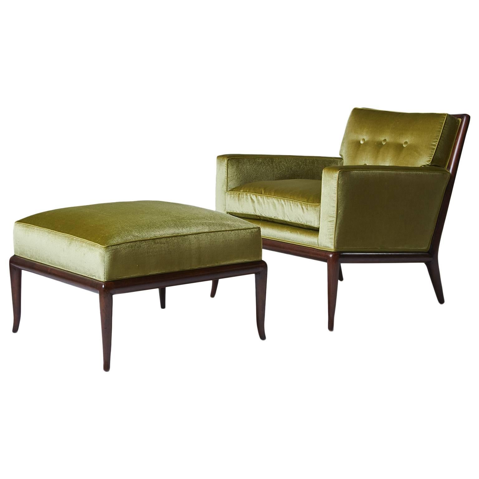 Lounge Chair and Ottoman by TH Robsjohn-Gibbings