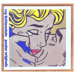 Roy Lichtenstein Pop Art Kiss Poster 1964  Original Ltd. #562
