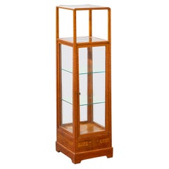 20th Century, Piero Zen Wooden Liberty Vitrine 1900