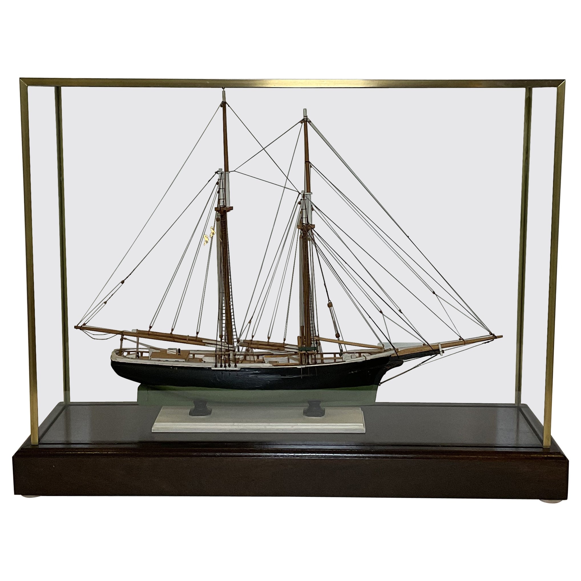Model of a Sharpshooter Style Fishing Schooner