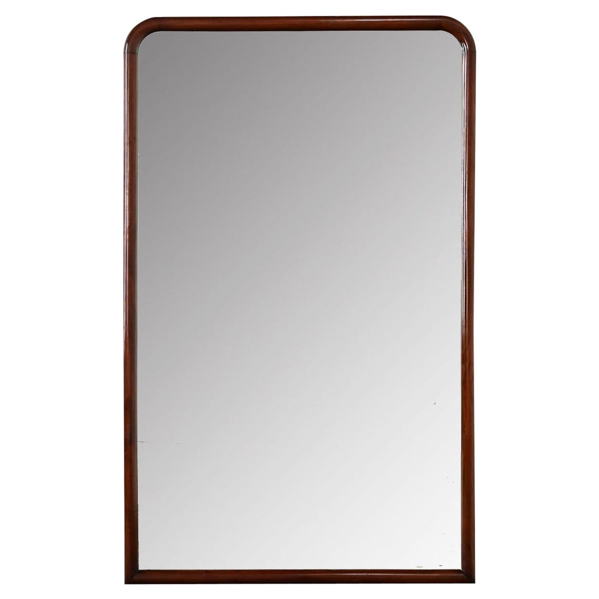 French 19th Century Mahogany Louis Philippe Mirror
