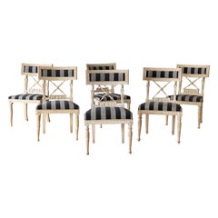 19th Century Gustavian Dining Chairs