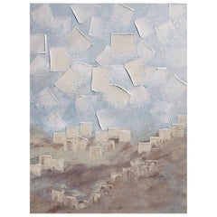 ARTE Pintura acrílica original de paisaje, firmada en el reverso.