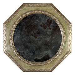Monumentaler achteckiger Spiegel im neoklassischen Stil