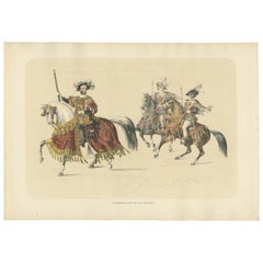 Der Berner Stadthauptmann und sein Gefolge - Grand Cavalcade, ein Schweizer Fest von 1853
