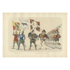 The Old Bernese Banners – A Splendid Procession of Knights & Honor Guards, 1855