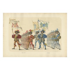 The Butchers’ and Blacksmiths’ Guilds – A Parade of Swiss Craftsmanship, 1855