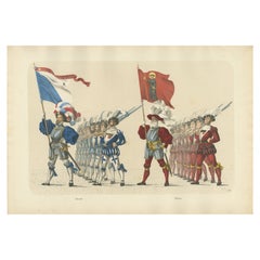 The Cantons of Zurich and Glarus – A Symbolic Procession of Power & Faith, 1855