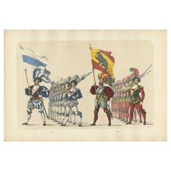 The Cantons of Zug and Bern - Eine Demonstration des schweizerischen Militär- und Bürgerstolzes, 1855