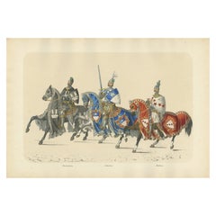Gallant Knights of Blankenburg, Bubenberg & Mattern in Swiss Heraldic Pageantry