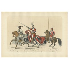 Rudolf von Erlach Leading the Swiss in Grand Festival Procession,  1855
