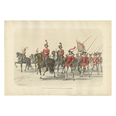 Antique Swiss Victory Parade – Captured Burgundian Cannons Escorted by Bernese Troops
