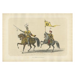 Grand Cavalcade – Hans von Hallwyl and His Household Banner, 1855