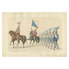 1855 Swiss Procession – Hans von Breitenlandenberg and the Zurich Banner