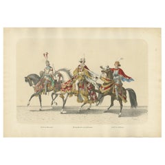 1855 Regal Cavalcade – Duke of Lorraine and the Counts of Thierstein & Oettingen