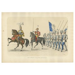 Triumphmarsch - Caspar von Hertenstein an der Spitze des Luzerner Regiments, 1855