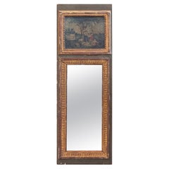 19th Century French Painted Mirror