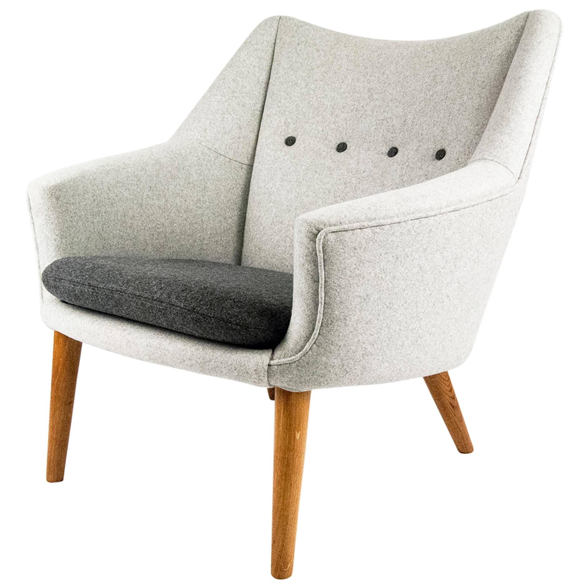 Kurt Ostervig 1950s Danish Lounge Chair