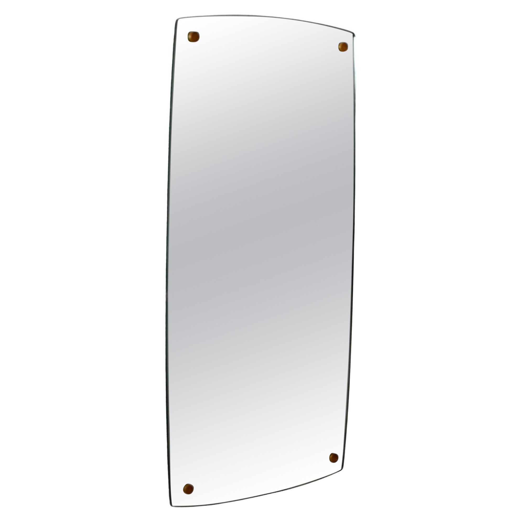 Miroir scandinave vintage, 1950