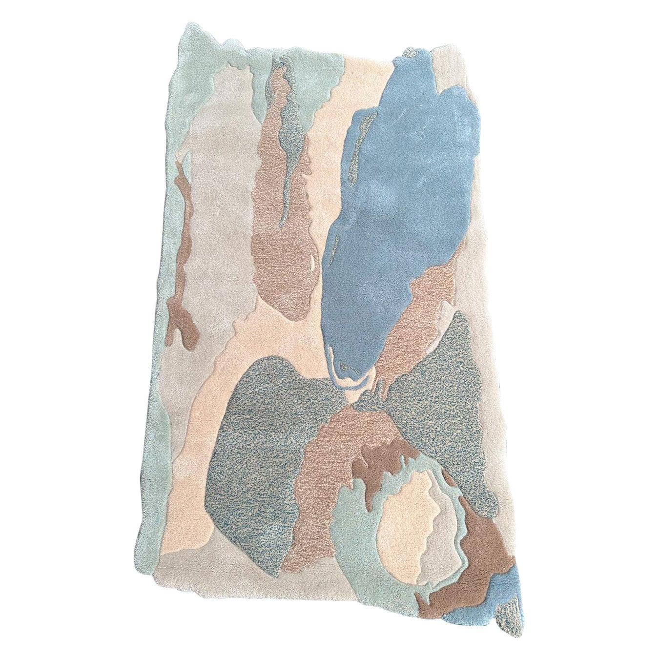 Alfombra Organic Shapes in Blue Misshapes by RAG home