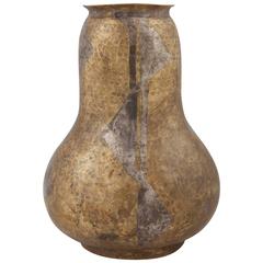 French Dinanderie Hammered Vase by Loys