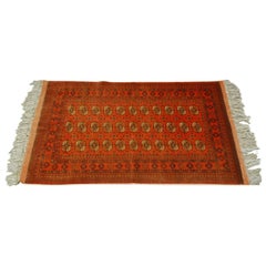 Vintage Turkoman Tekeh Rug