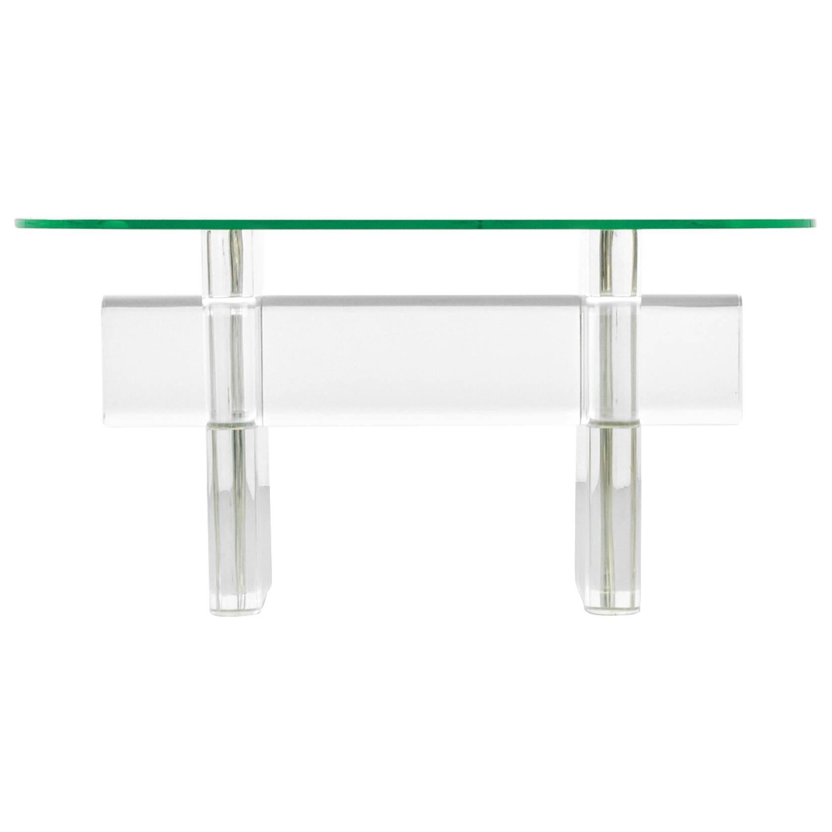 Karl Springer, Lucite Console Table