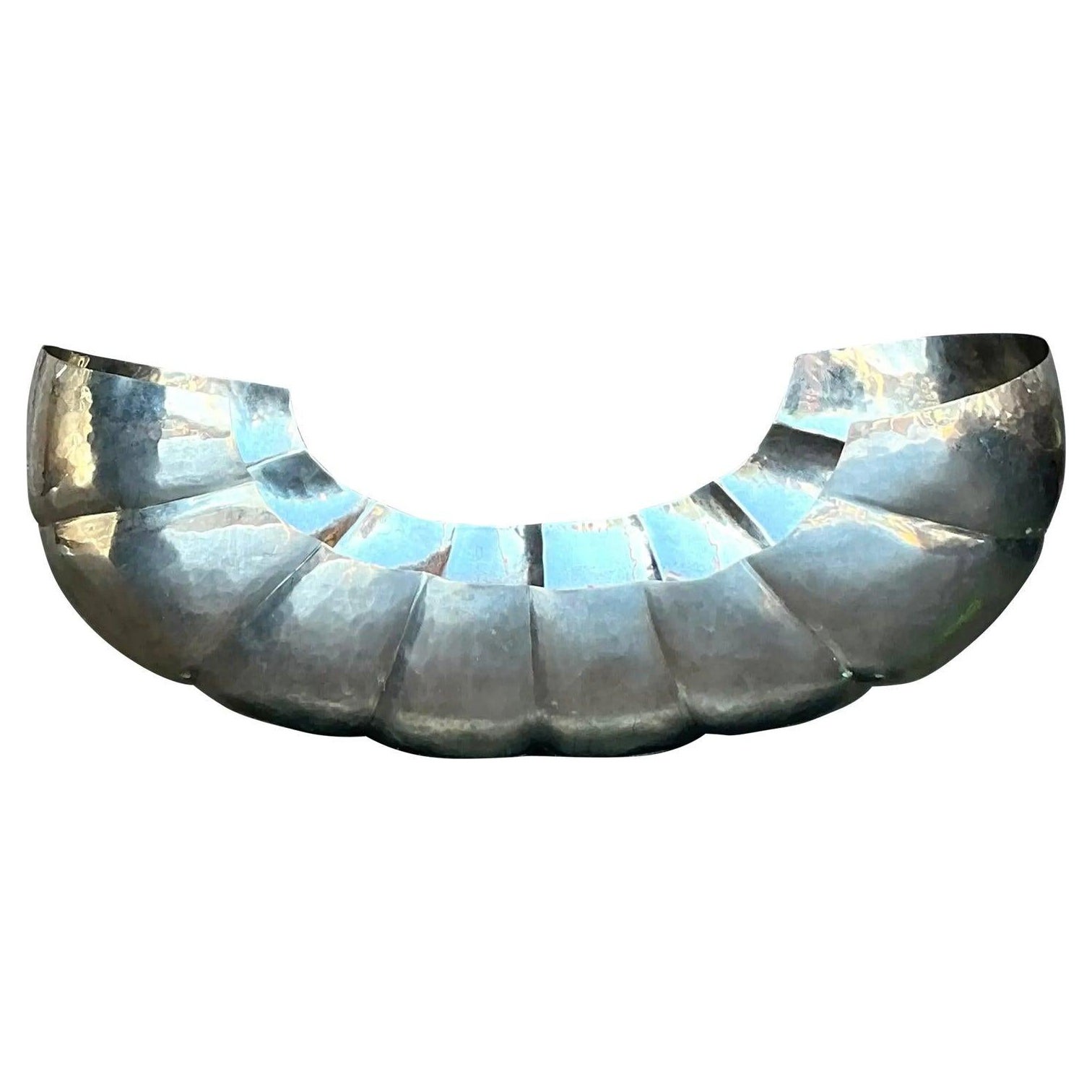 Bandeja Victoria Vintage Boho de Metal Martillado