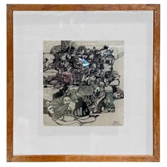 Encre de tatouage de Ferdie Pacheco, Mexique, 1982