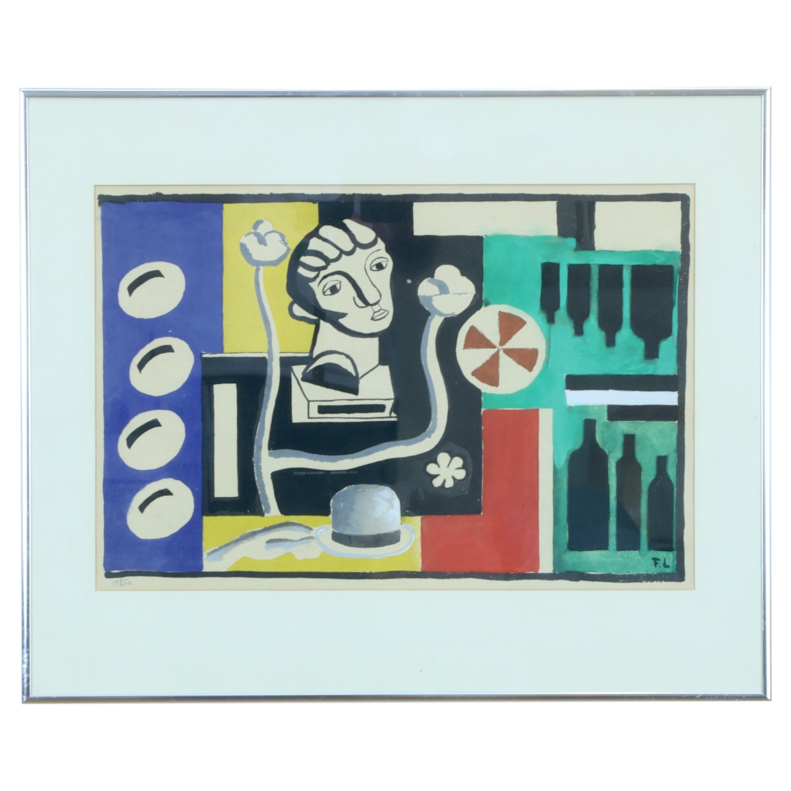 1959 Fernand Léger Pochoir Print