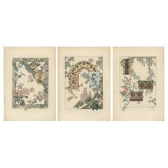 La Flore Décorative The Art Nouveau Elegance of Floral Ornamentation in 1896