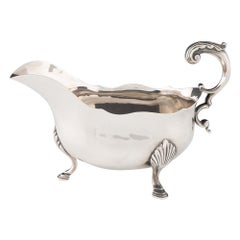 Sterling Silver Sauce Boat Sheffield 1906