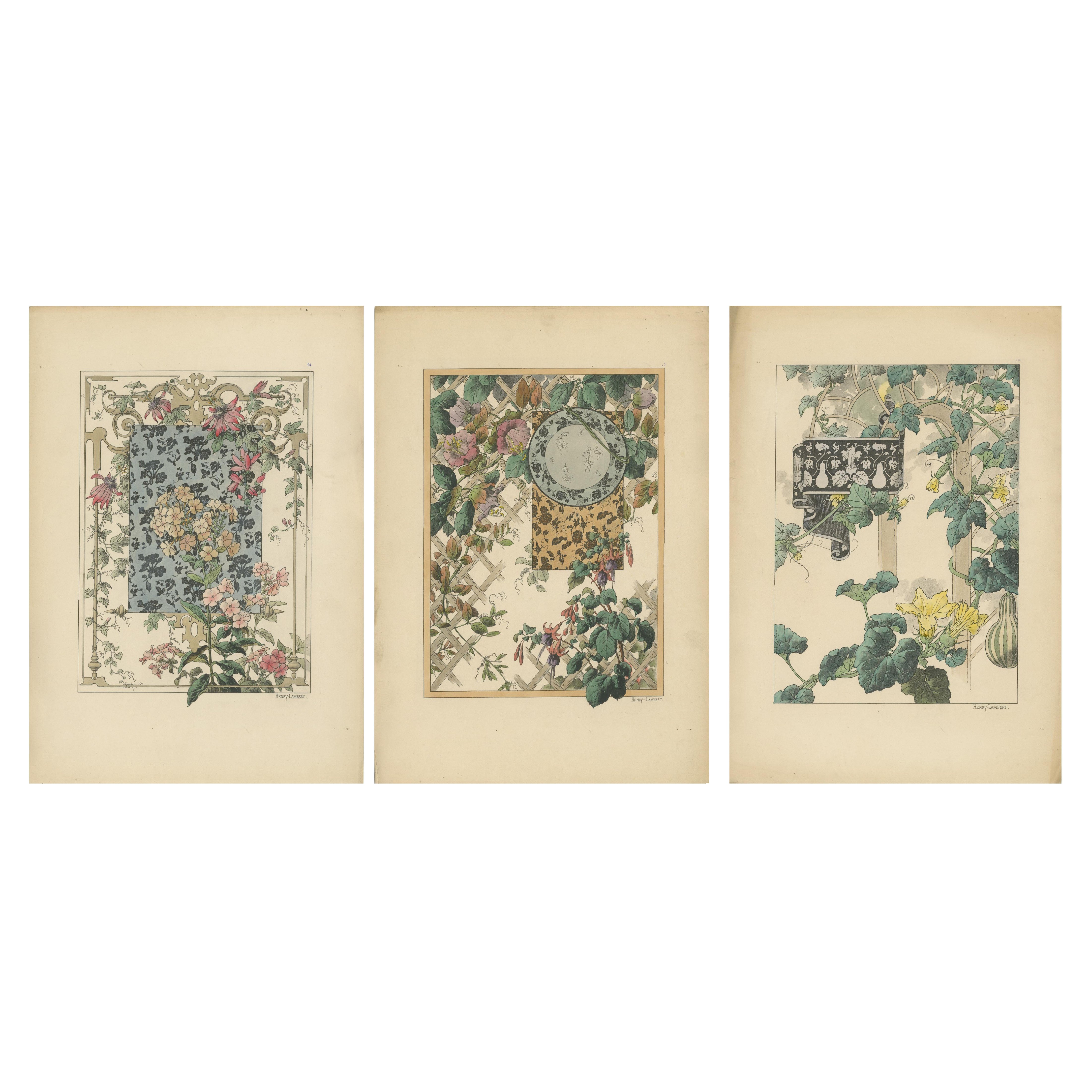 La Flore Décorative The Art Nouveau Celebration of Nature and Ornament in 1896