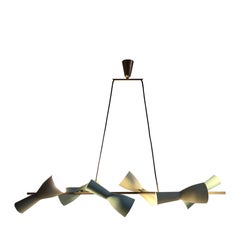 50s Stilnovo Chandelier
