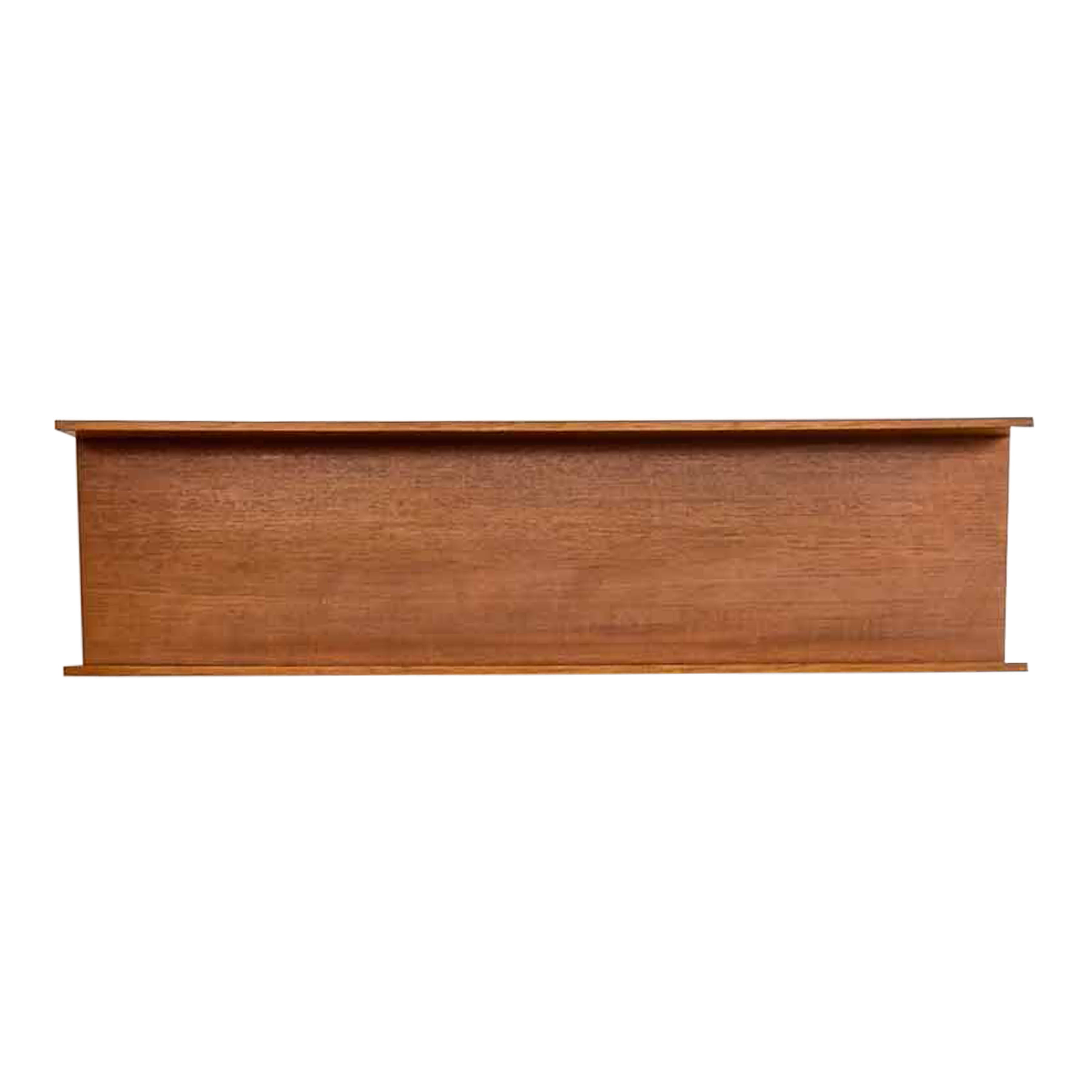 Pequeño mueble alto alemán de mediados de siglo en teca, de Walter Wirz para Wilhelm Renz, 1960