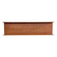 Pequeño mueble alto alemán de mediados de siglo en teca, de Walter Wirz para Wilhelm Renz, 1960