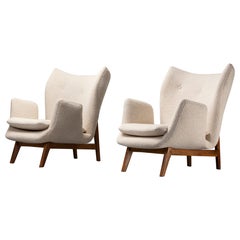 Mid-Century 1950s Vintage Carlo Hauner Armchairs