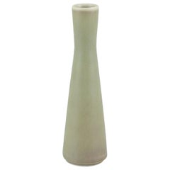 Frode Bahnsen for Palshus, Denmark. Large and narrow ceramic vase.