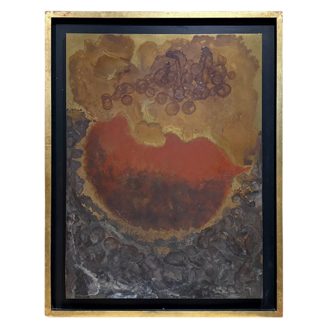 2003 Abstracto Metal Art de Bronce de Raul Monje en venta